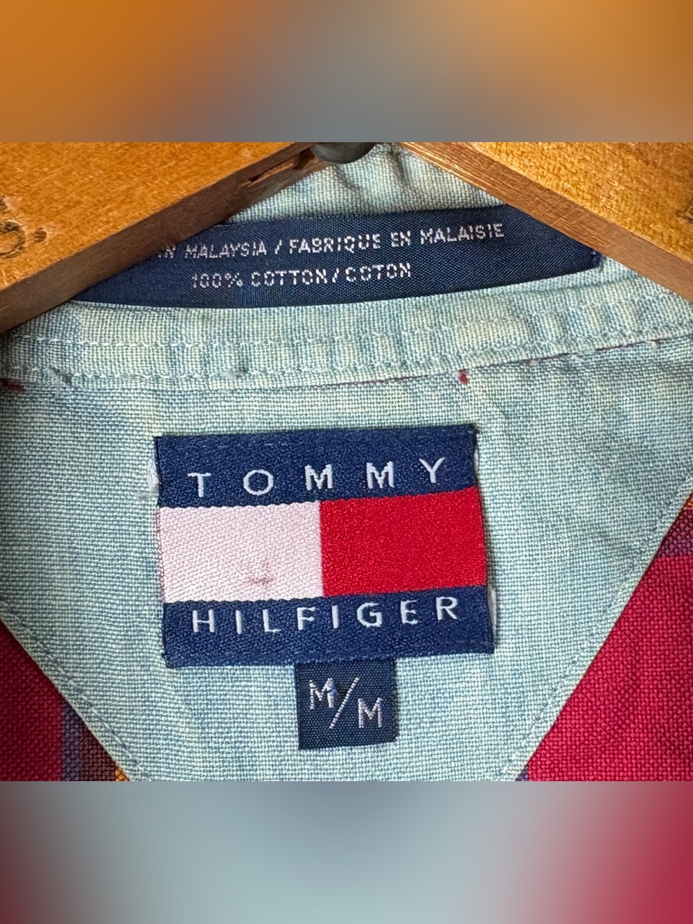 Vintage Tommy Hilfiger cotton shirt - Picture 3 of 3